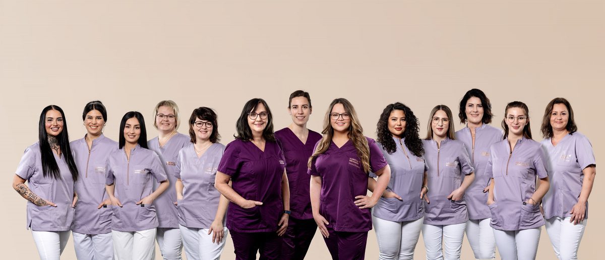 Das Team der Zahnarztpraxis Petra Hilgenberg Zahnärzte im Märchenviertel